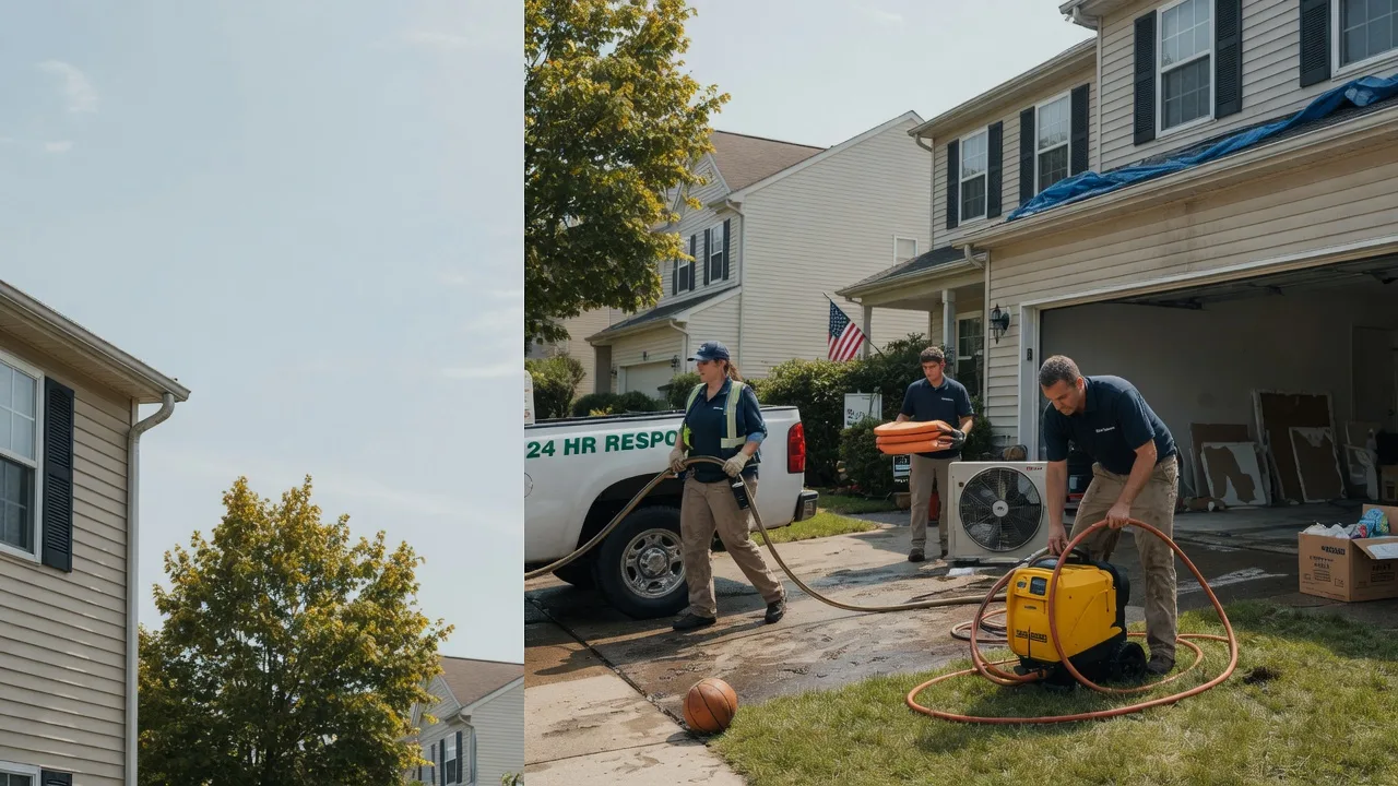 Emergency Water Damage Restoration in Potts Grove, PA near me